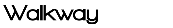 Walkway font preview